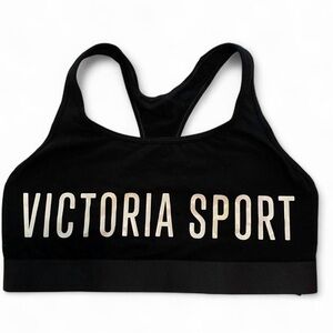 PINK Victoria Secret Black Sports Bra XL